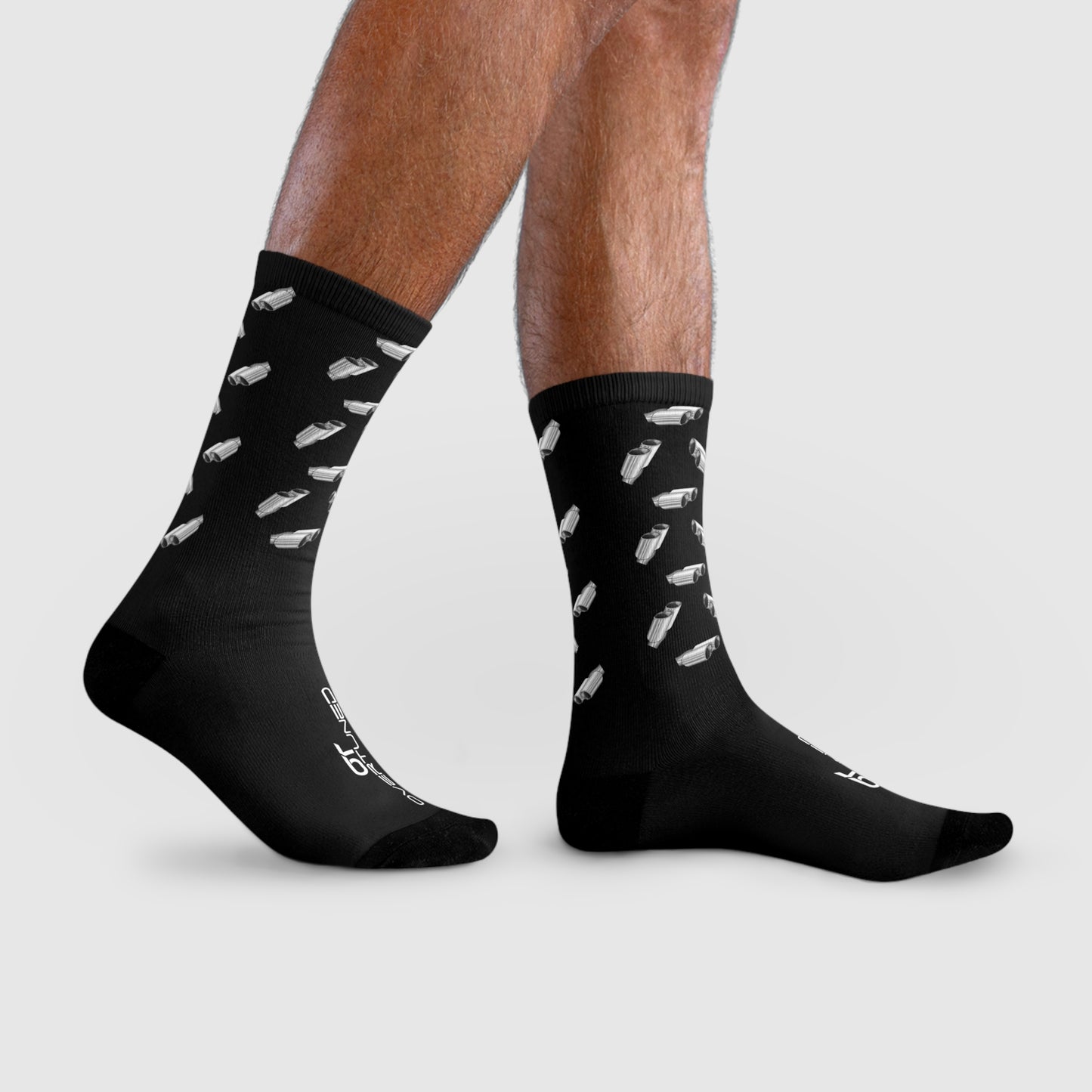 Overtuned Exhaust Socks Black