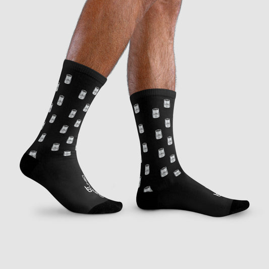 Overtuned 10mm Socket Socks Black