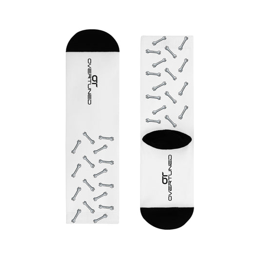 Overtuned 13mm Wrench Socks White