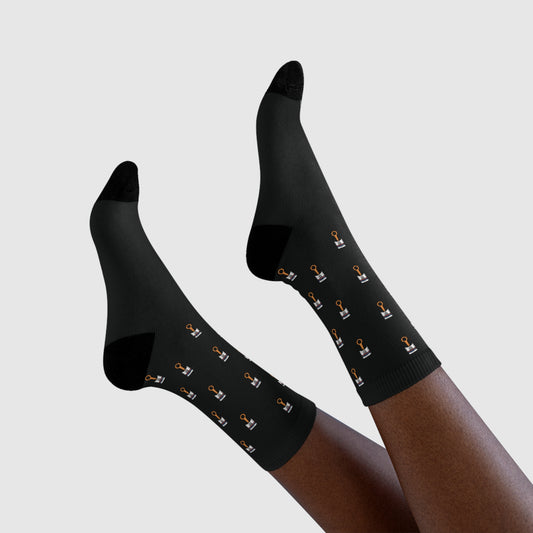 Overtuned Piston Socks Black