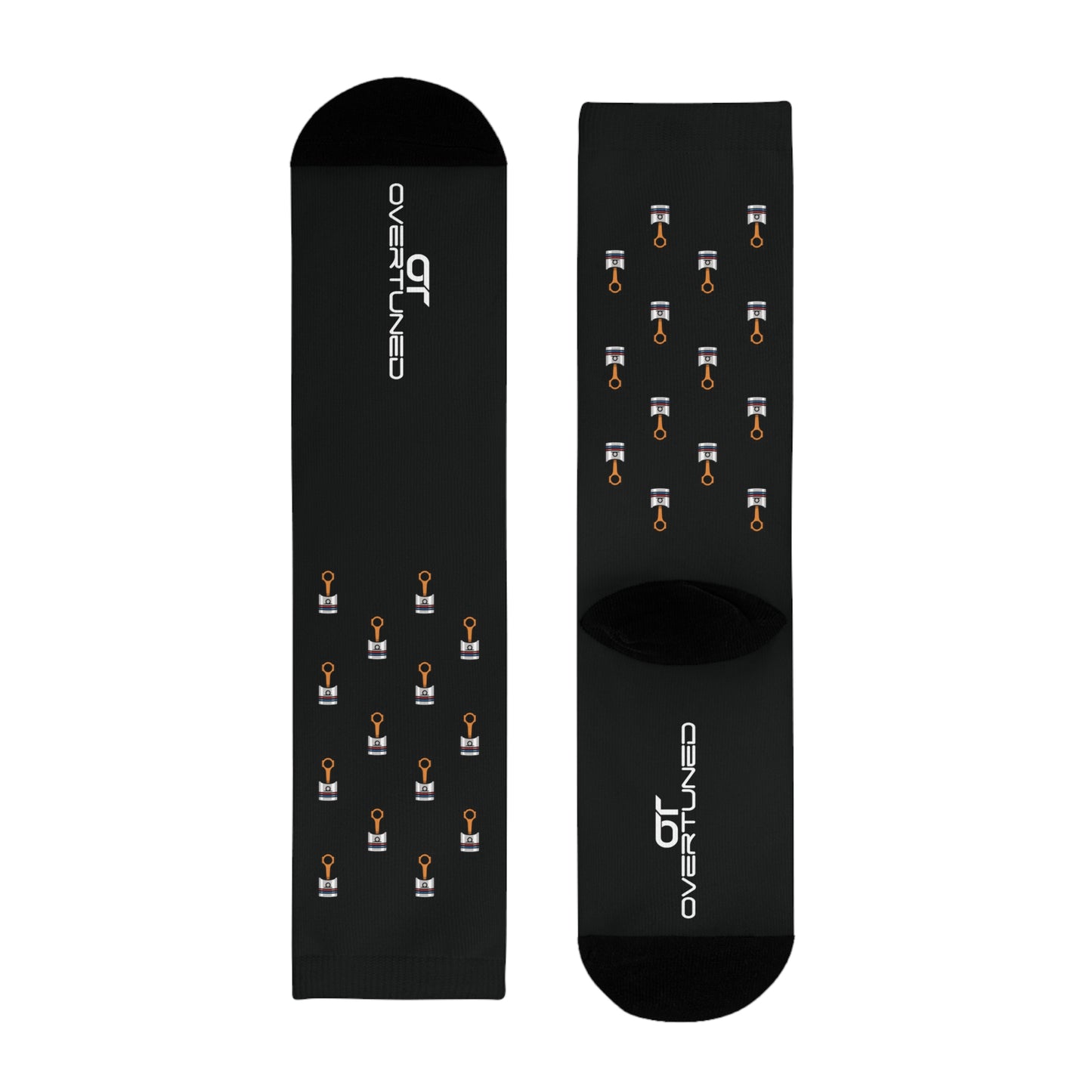 Overtuned Piston Socks Black
