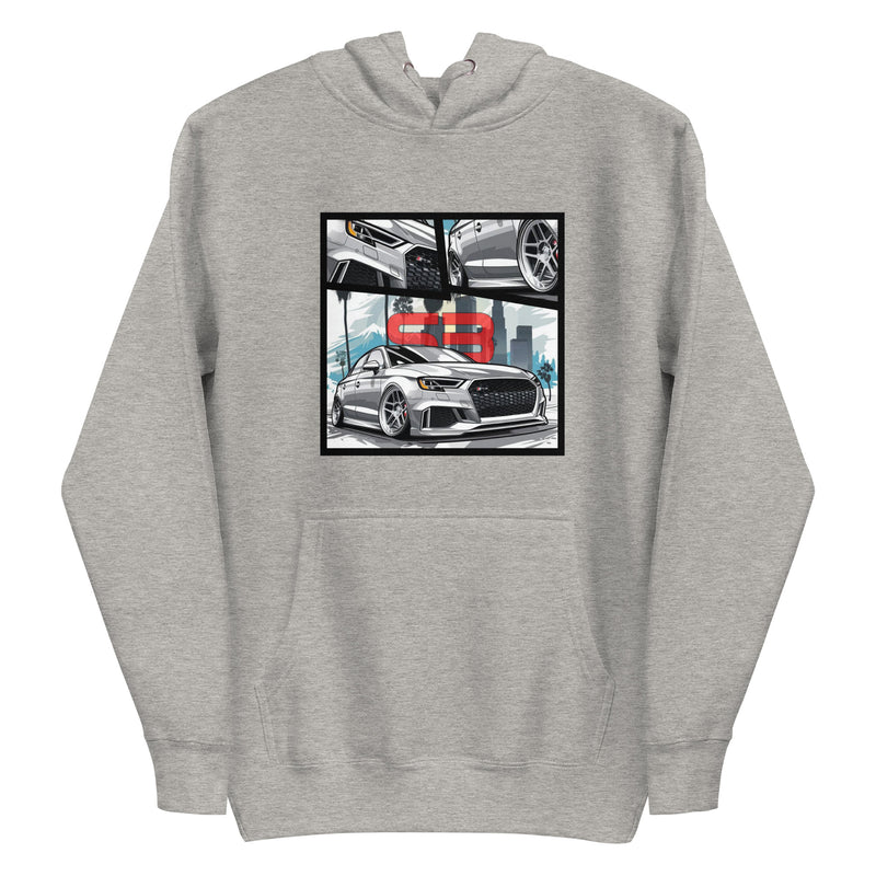 Organic Cotton Kids T-Shirt mockup in gray color