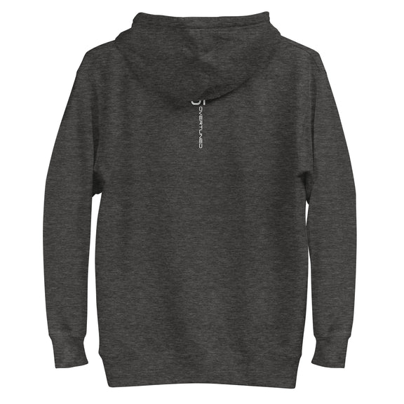Organic Cotton Kids T-Shirt – Dark Gray Hoodie Mockup