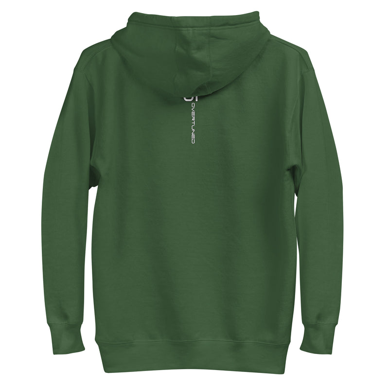 Green Unisex Hoodie product mockup
