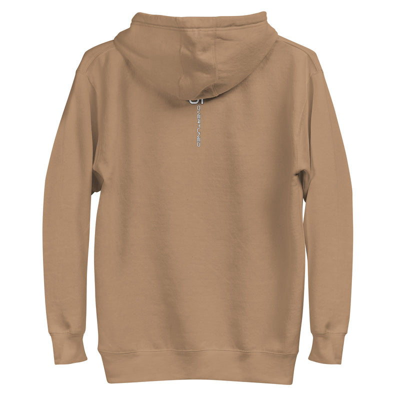 Organic Cotton Kids T-Shirt – Beige Hoodie Mockup