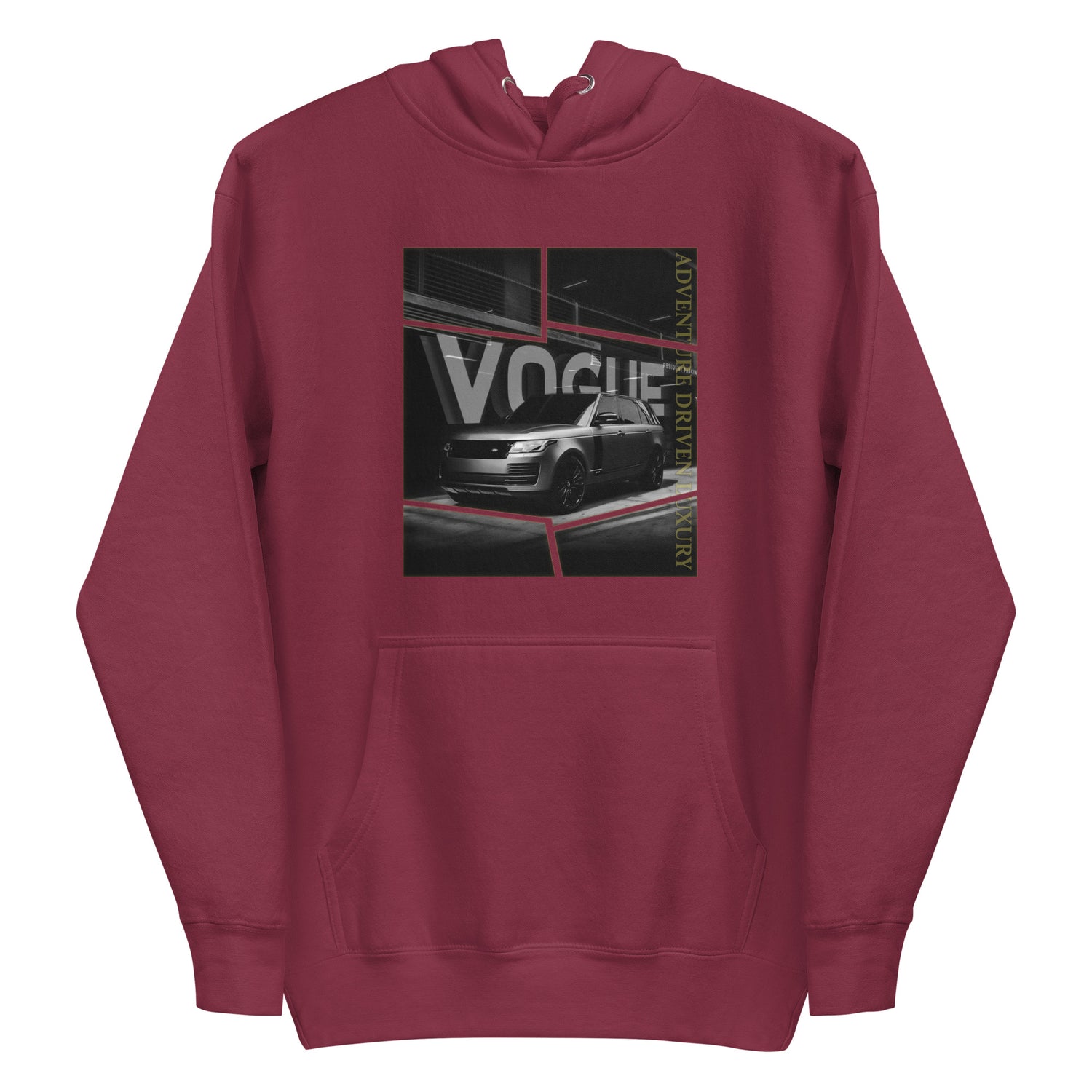 Organic Cotton Kids T-Shirt – Maroon Hoodie Mockup