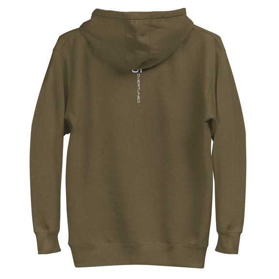 Brown Unisex Hoodie product mockup