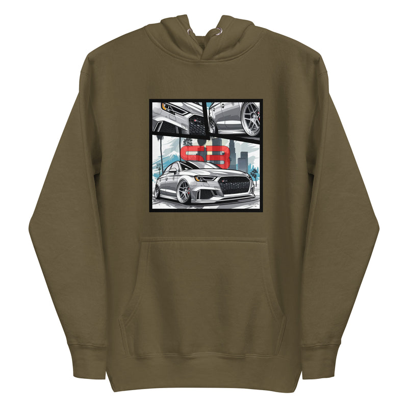 Organic Cotton Kids T-Shirt mockup in brown color