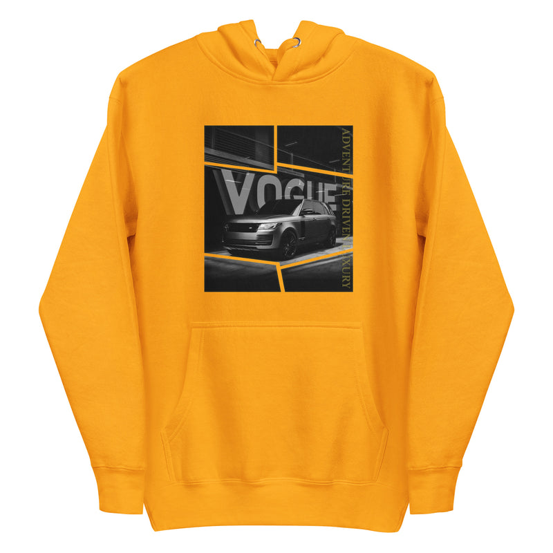 Organic Cotton Kids T-Shirt – Golden Yellow Hoodie Mockup with Design