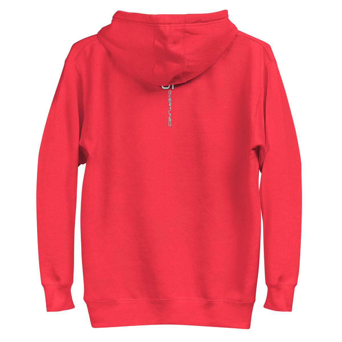 Red Unisex Hoodie product mockup
