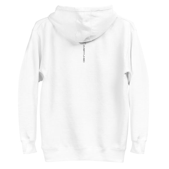 White Unisex Hoodie product mockup