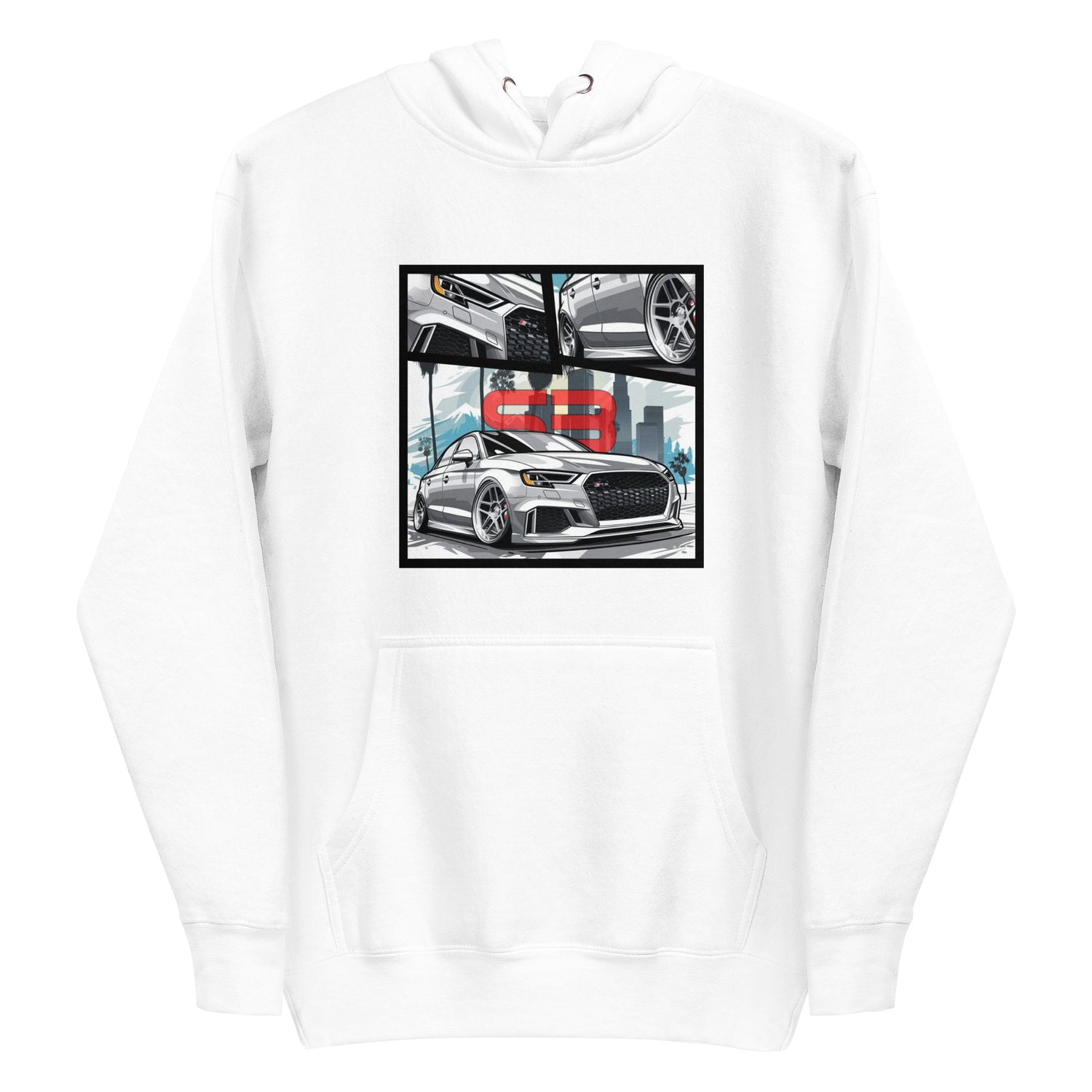 Organic Cotton Kids T-Shirt mockup in white color