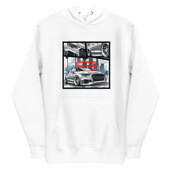 Organic Cotton Kids T-Shirt mockup in white color