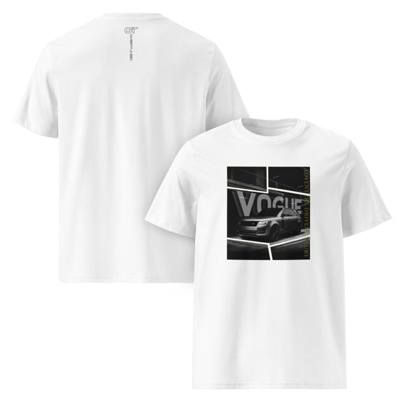 White Organic Cotton Kids T-Shirt front view mockup