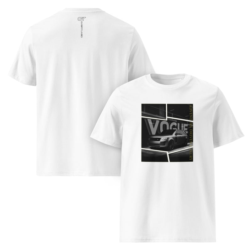 White Organic Cotton Kids T-Shirt front view mockup